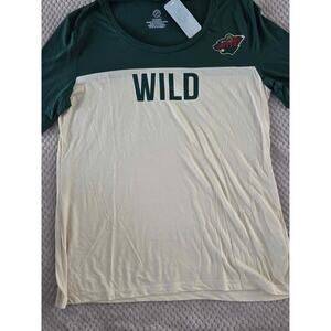 NWT MINNESOTA WILD XL & MED  (WOMENS)